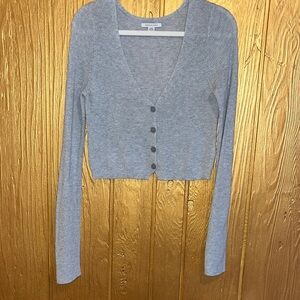 American Eagle Outfitters cropped Cardigan Sweater
